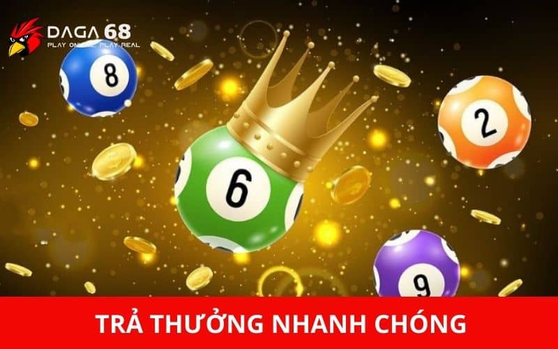 Sảnh Saba xổ số có tính năng trả thưởng nhanh chóng