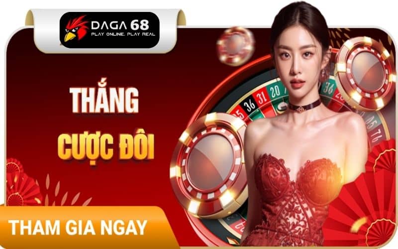 Khuyến mãi khi tham gia chơi casino tại DAGA68