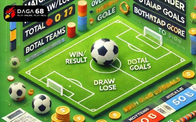 Người chơi cần chọn trận đấu trước khi đặt cược